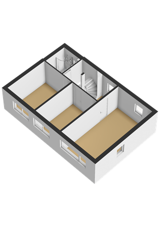 Floorplan - Godfried Bomansstraat 16, 1321 BG Almere
